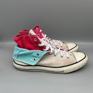 CONVERSE ALL-STAR JUNIOR 6 TWO-FOLD HI-TOP SNEAKERS‎ SHOES KIDS YOUTH UNISEX